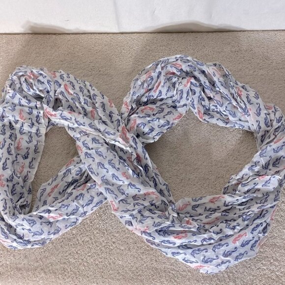 5/$25 Reitman’s Viscose Seahorse Infinity Scarf - Picture 8 of 10